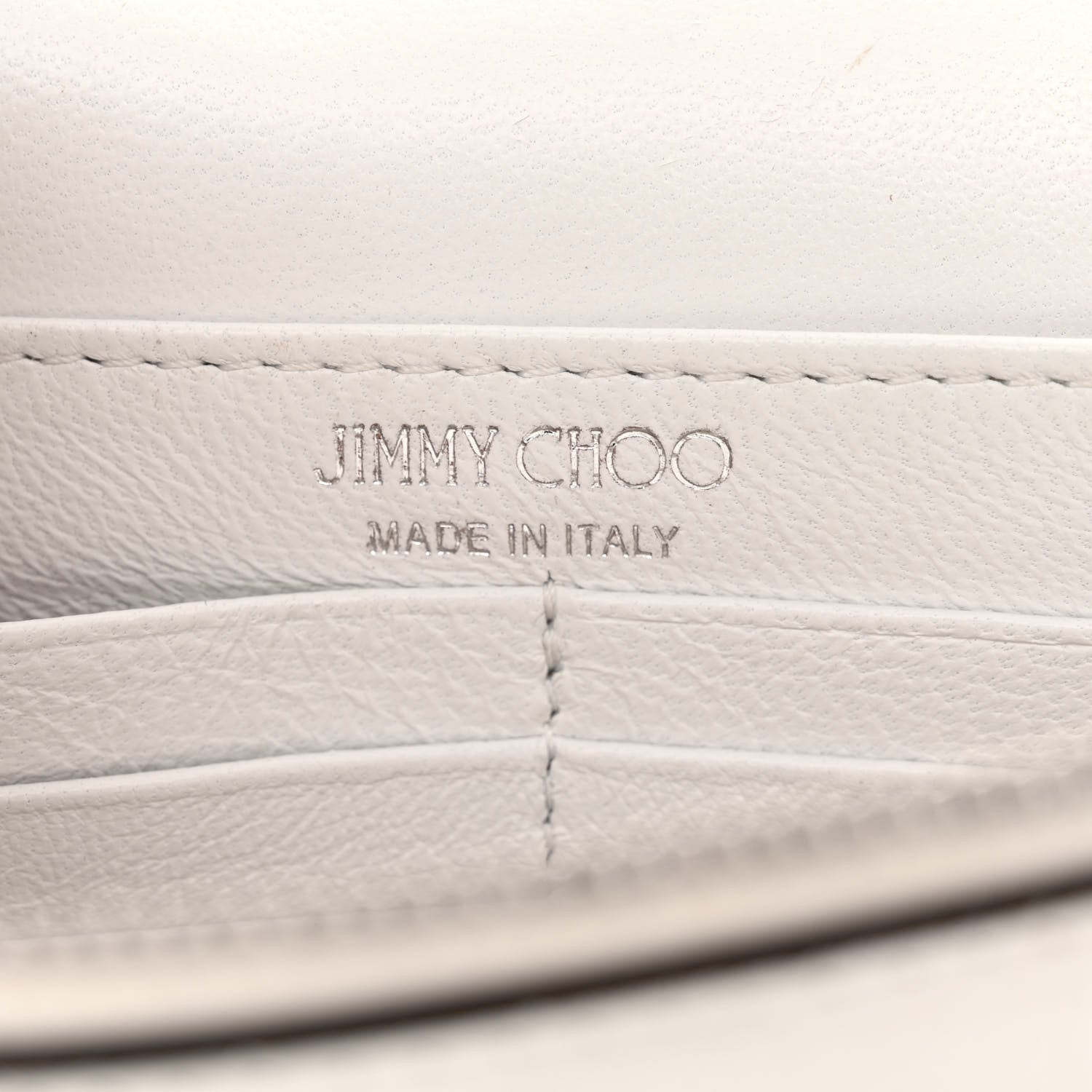 Jimmy Choo Calfskin Crocodile Embossed Palace Crossbody Latte 6 of 11