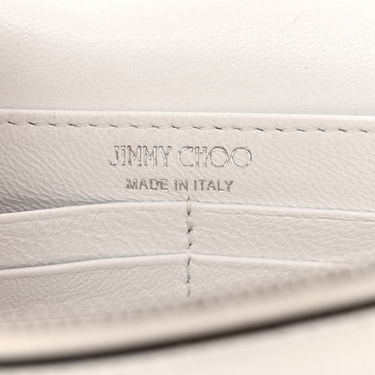 Jimmy Choo Calfskin Crocodile Embossed Palace Crossbody Latte 6 of 11