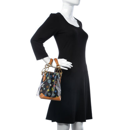 Louis Vuitton Monogram Multicolor Audra Black 2 of 15