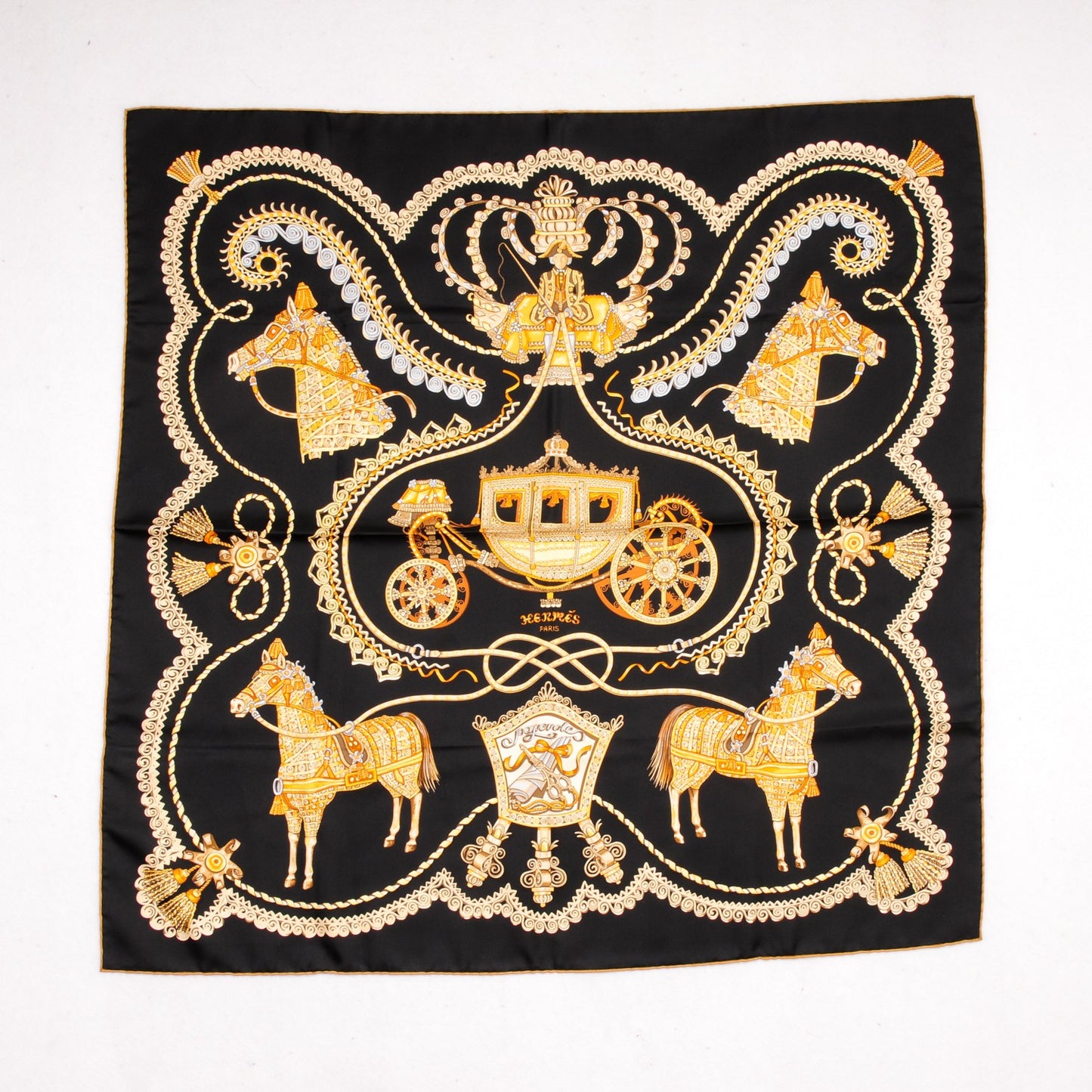 Silk Paperoles Scarf 90