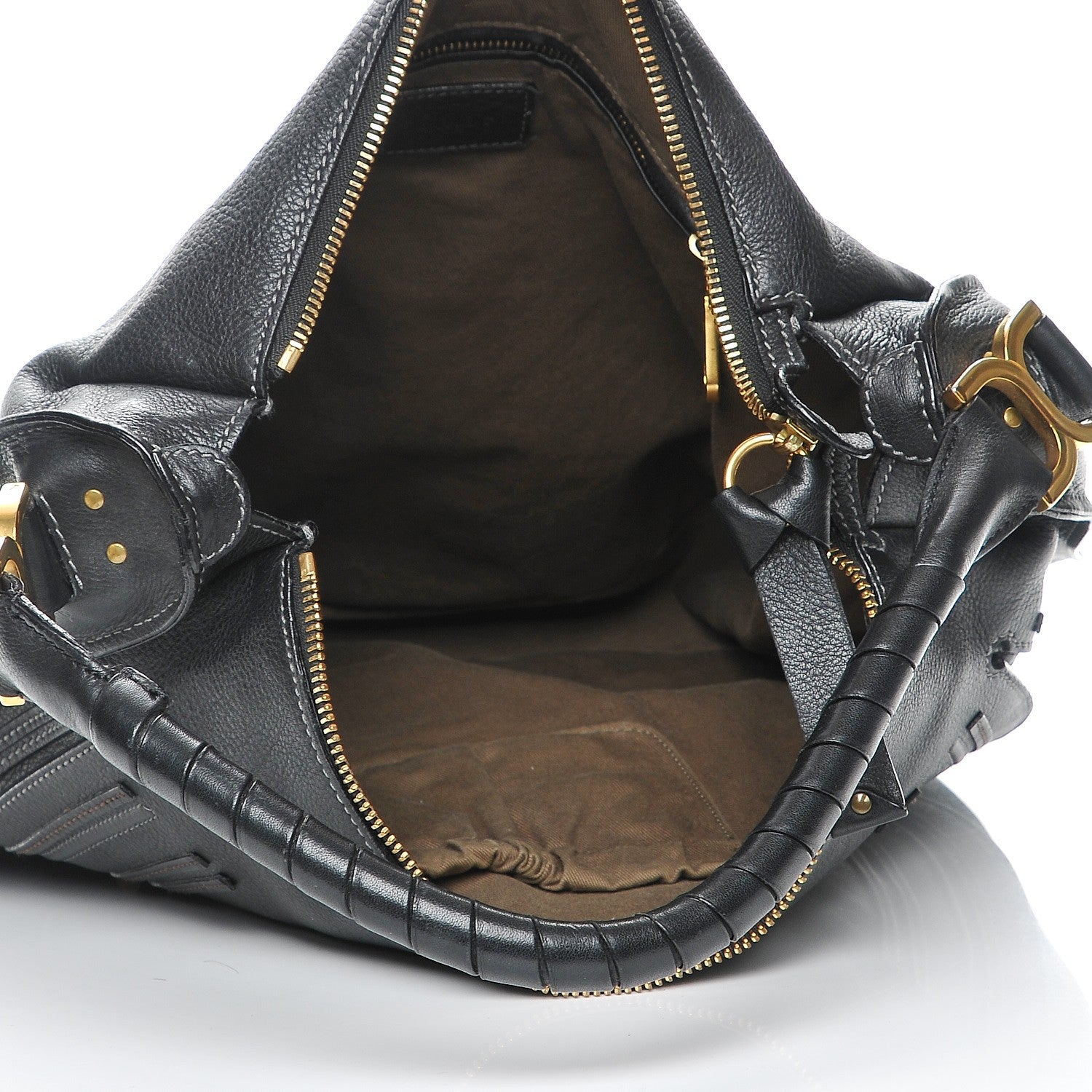 Chloe Calfskin Large Marcie Hobo Black 5 of 8