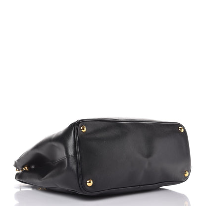 Prada Saffiano Medium Galleria Double Zip Tote Black 5 of 13