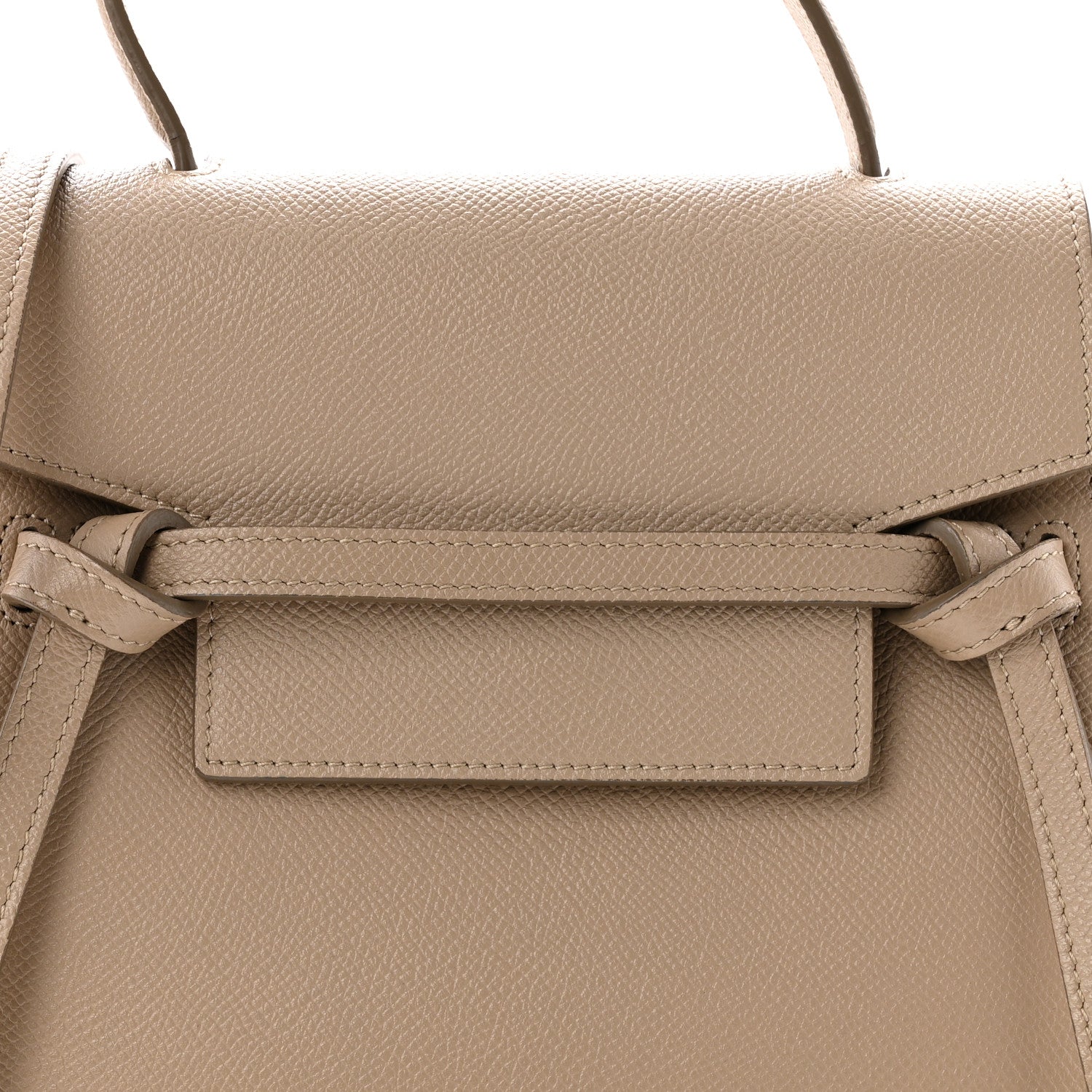 Celine Grained Calfskin Nano Belt Bag Light Taupe 8 of 11