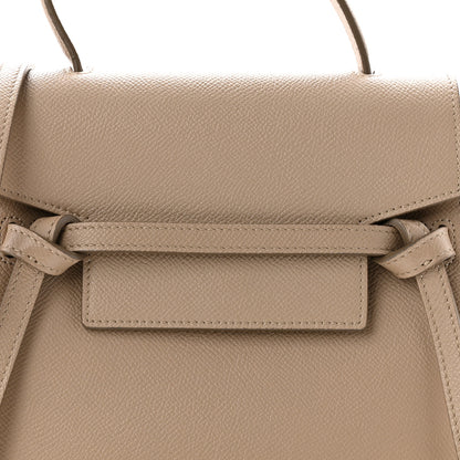 Celine Grained Calfskin Nano Belt Bag Light Taupe 8 of 11