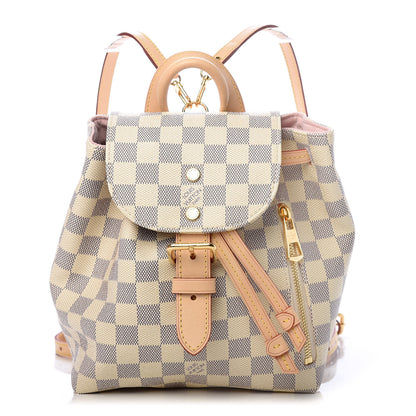 Louis Vuitton Damier Azur Sperone BB Backpack 1 of 6