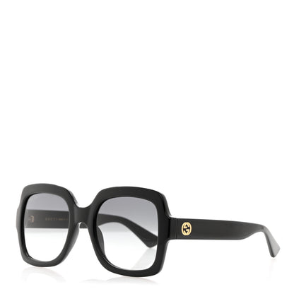 Gucci Acetate Square Frame Sunglasses GG1337S Black 1 of 8