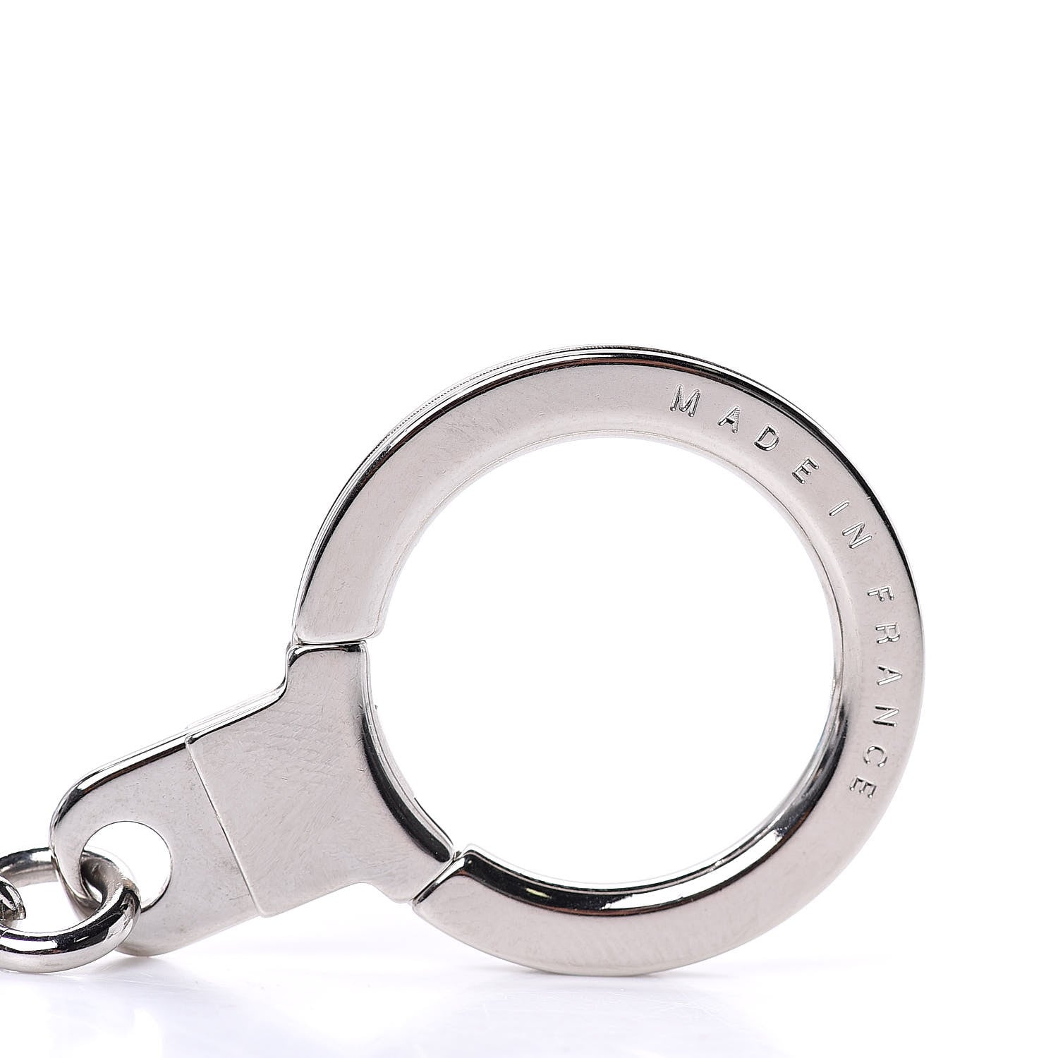 Louis Vuitton Pochette Extender Key Ring Chain Silver 3 of 3