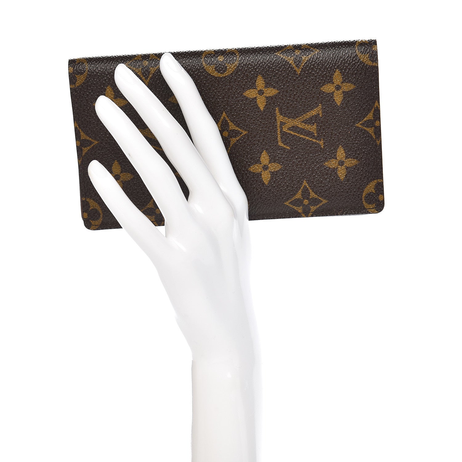 Louis Vuitton Monogram Checkbook Holder Case Wallet 2 of 6