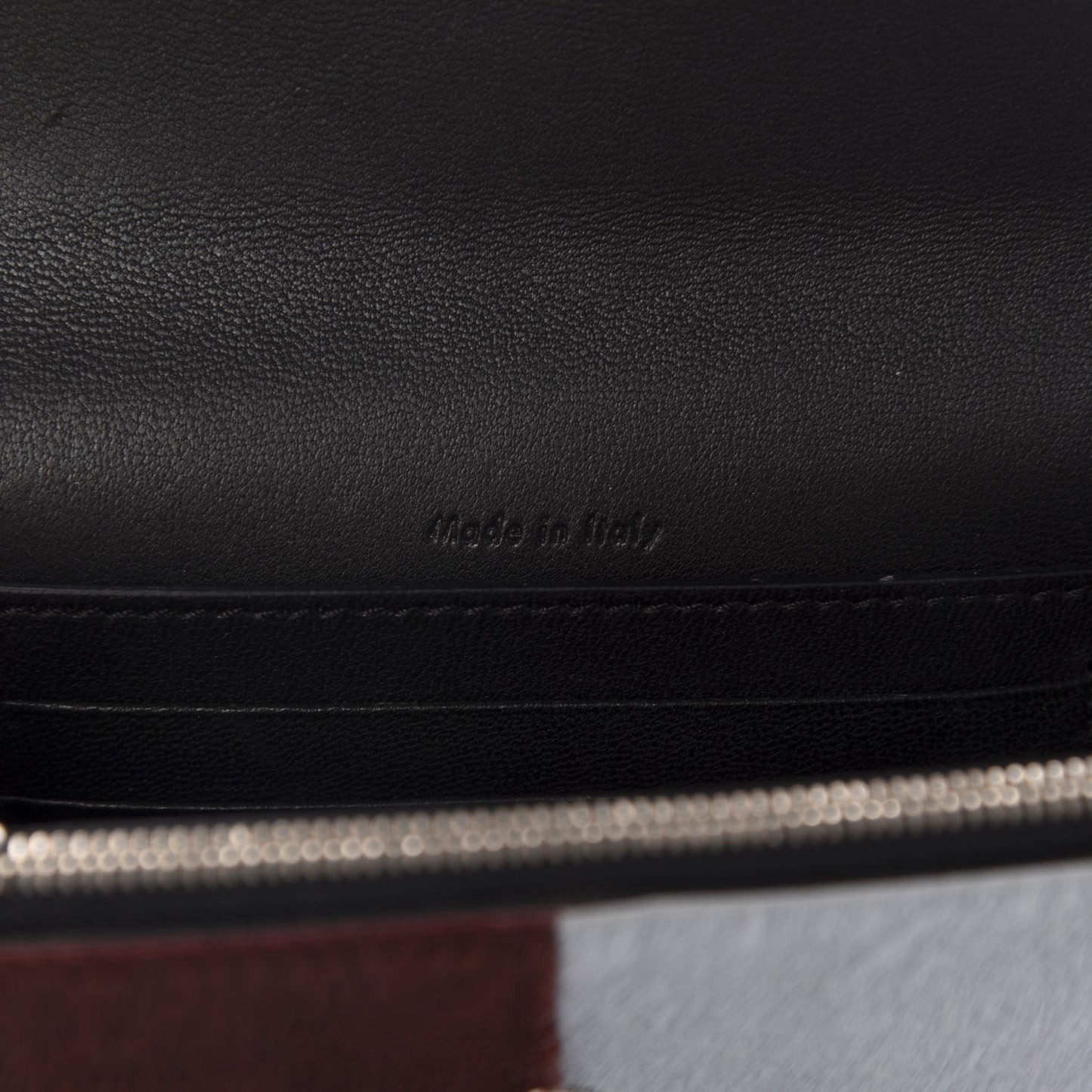 Pony Hair Calfskin Diamond Compact Multifunction Wallet Blush