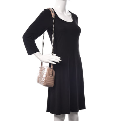 Prada Soft Calfskin Diagramme Crossbody Bag Cipria 2 of 10