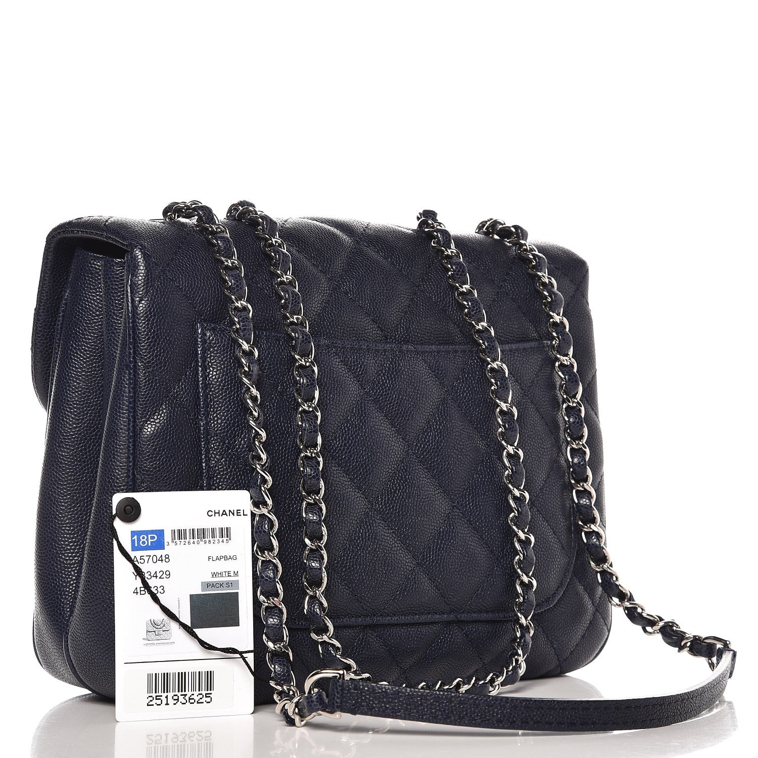Chanel Caviar Quilted Medium Urban Companion Flap Navy 3 of 8