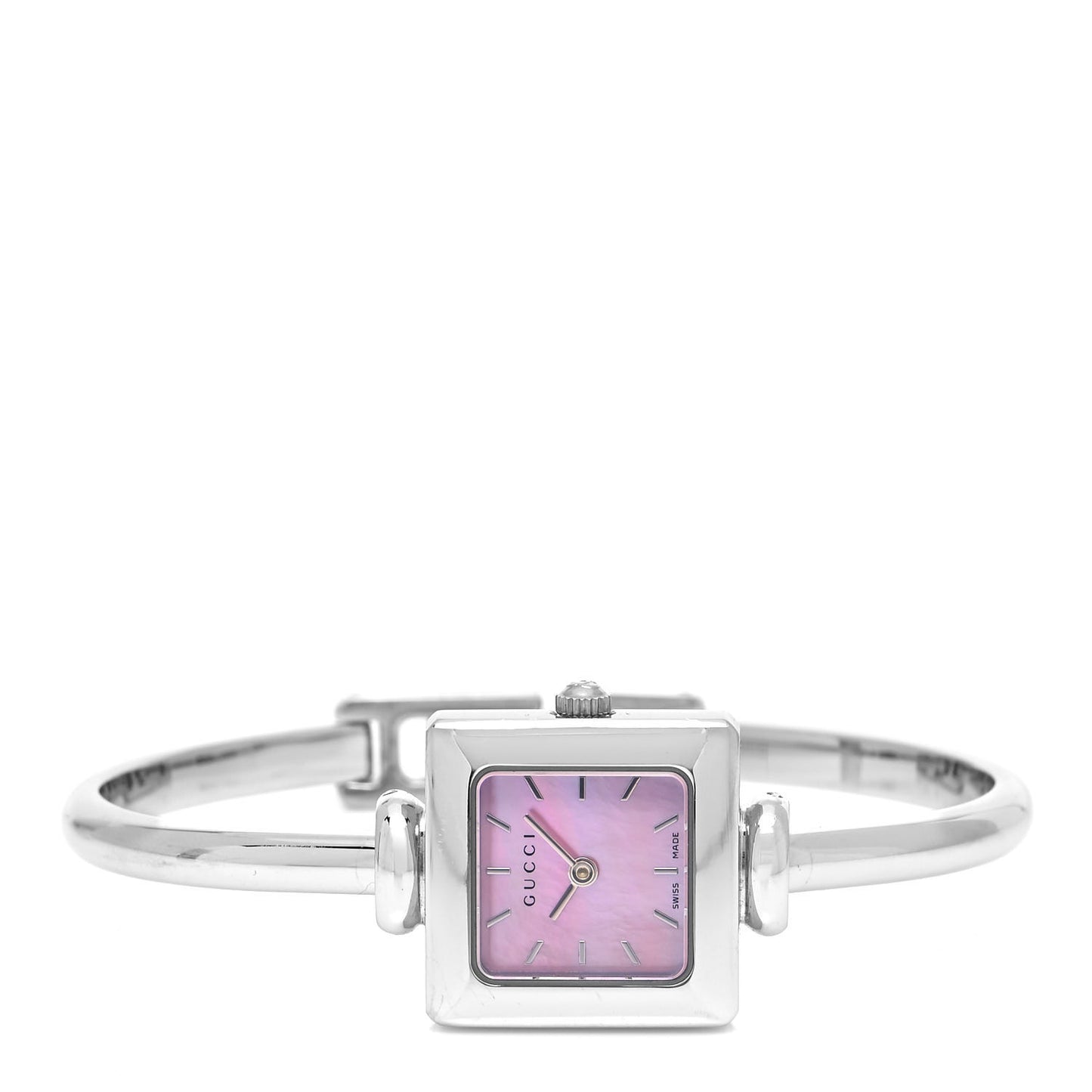 Stainless Steel Pink Mother of Pearl 19mm 1900L Quartz Watch