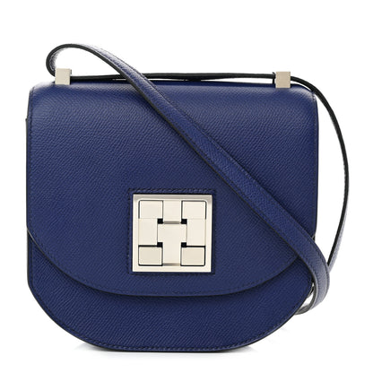 Hermes Epsom Mosaique Au 24-17 Bleu Encre 1 of 11