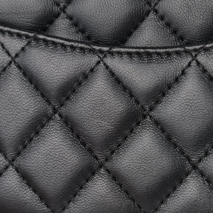 Chanel Lambskin Quilted Mini Square Flap Black 10 of 11