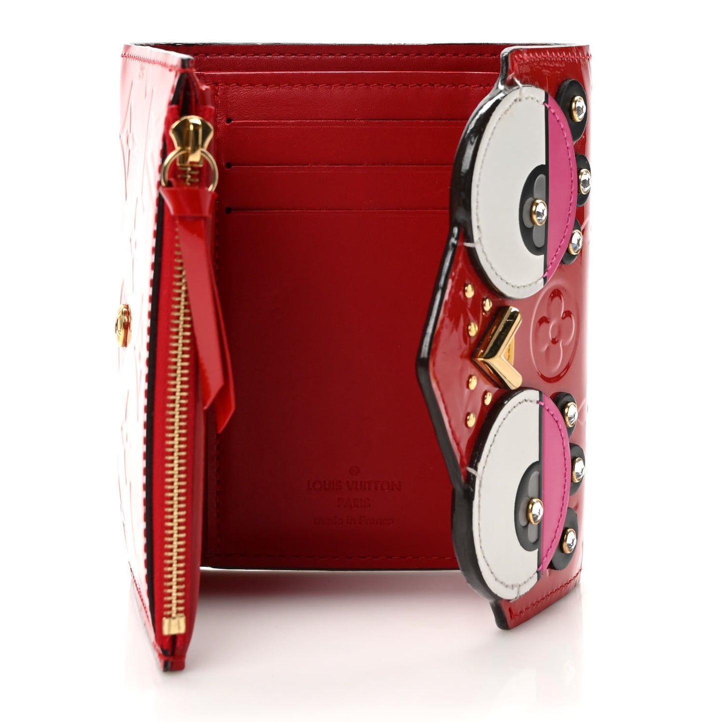 Vernis Valentines Bird Victorine Wallet Pomme D'Amour