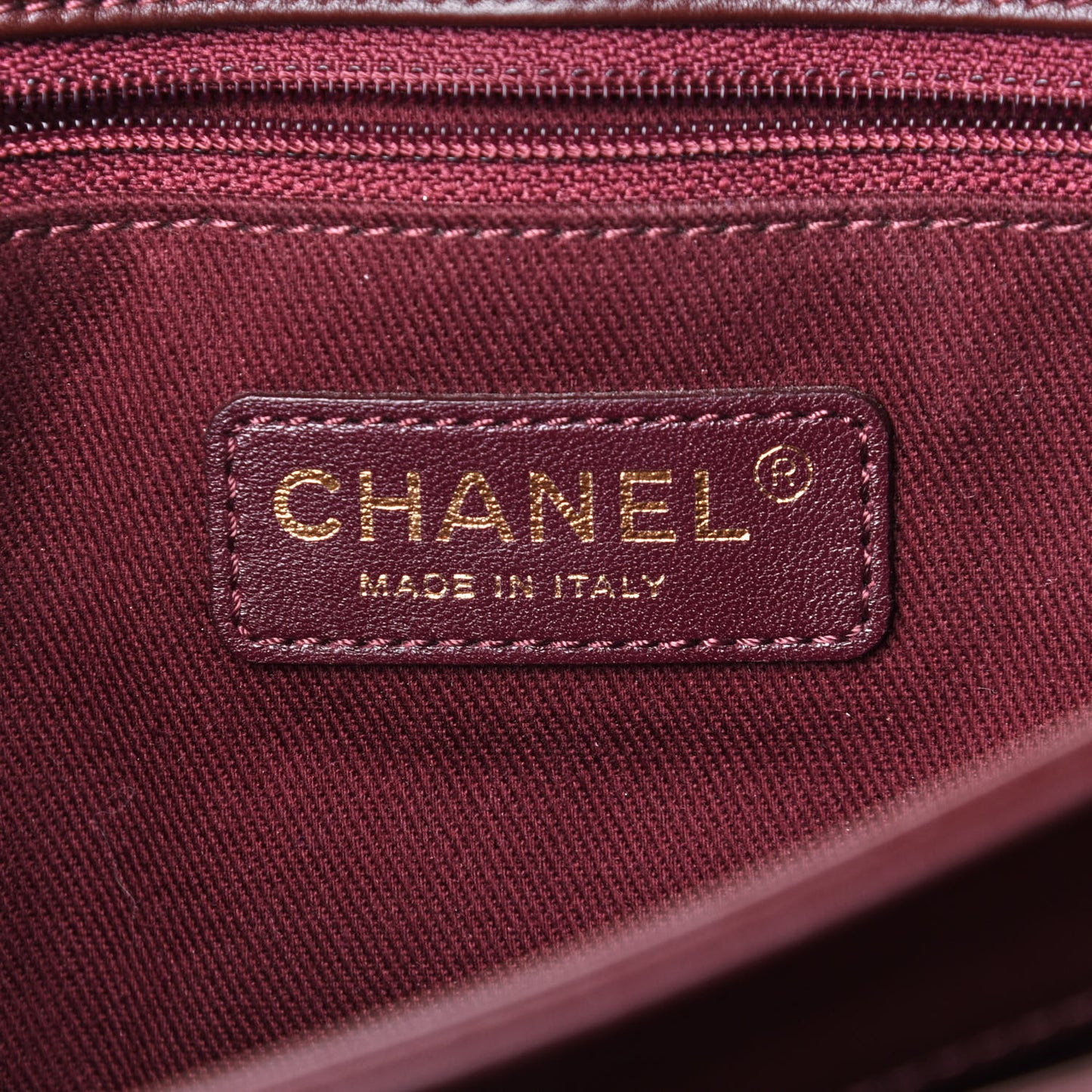 Calfskin Quilted Jumbo Soft Elegance Flap Bordeaux