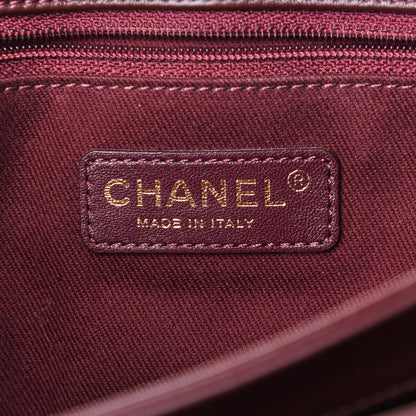 Chanel Calfskin Quilted Jumbo Soft Elegance Flap Bordeaux 6 of 11