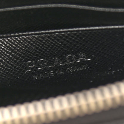Prada Saffiano Phone Crossbody Pouch Black 6 of 9