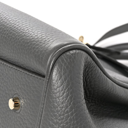 Mulberry Heavy Grain Belted Bayswater Tote Charcoal 9 of 11
