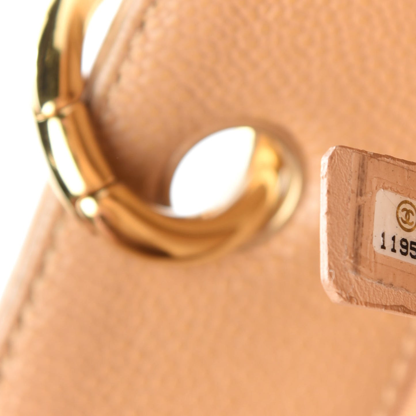 Caviar Quilted Grand Shopping Tote GST Beige