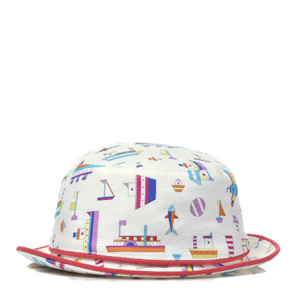 Hermes Canvas Chalutier Bucket Hat 52 Grandine 1 of 5
