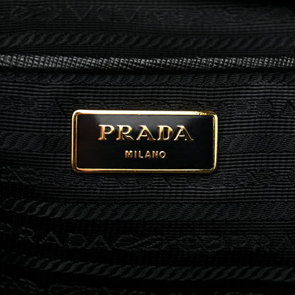 Prada Saffiano Lux Large Promenade Tote Black 7 of 11