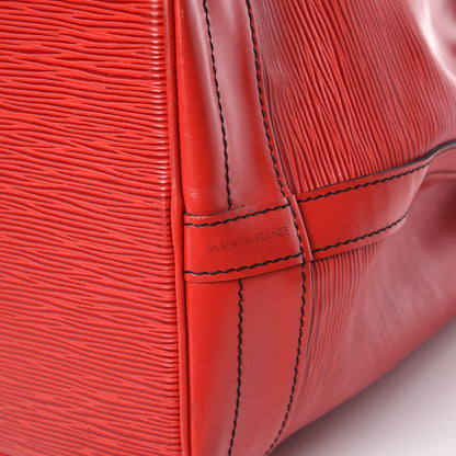 Louis Vuitton Epi Noe Castillan Red 7 of 14