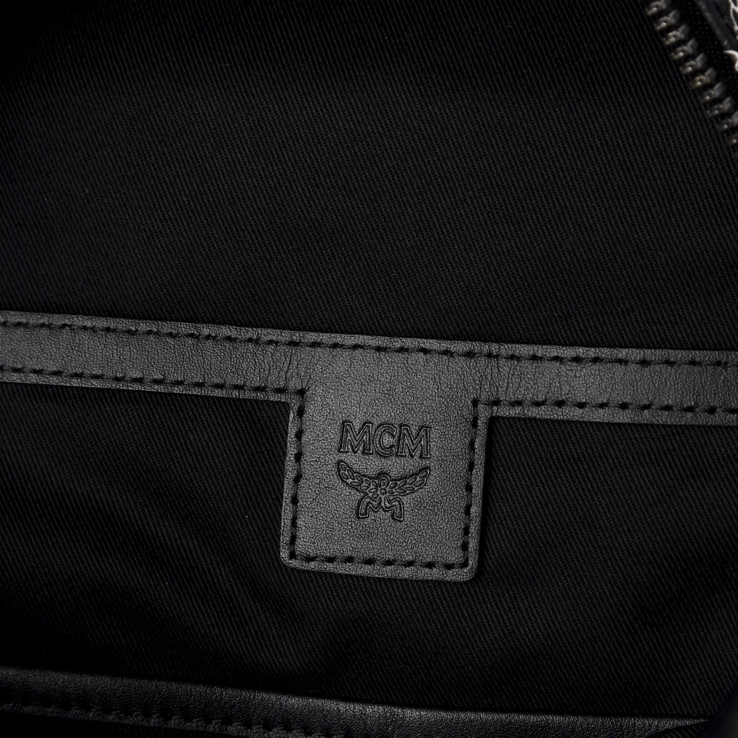 MCM Skyoptic Visetos Small Stark Backpack Spectrum Diamond Black 5 of 8
