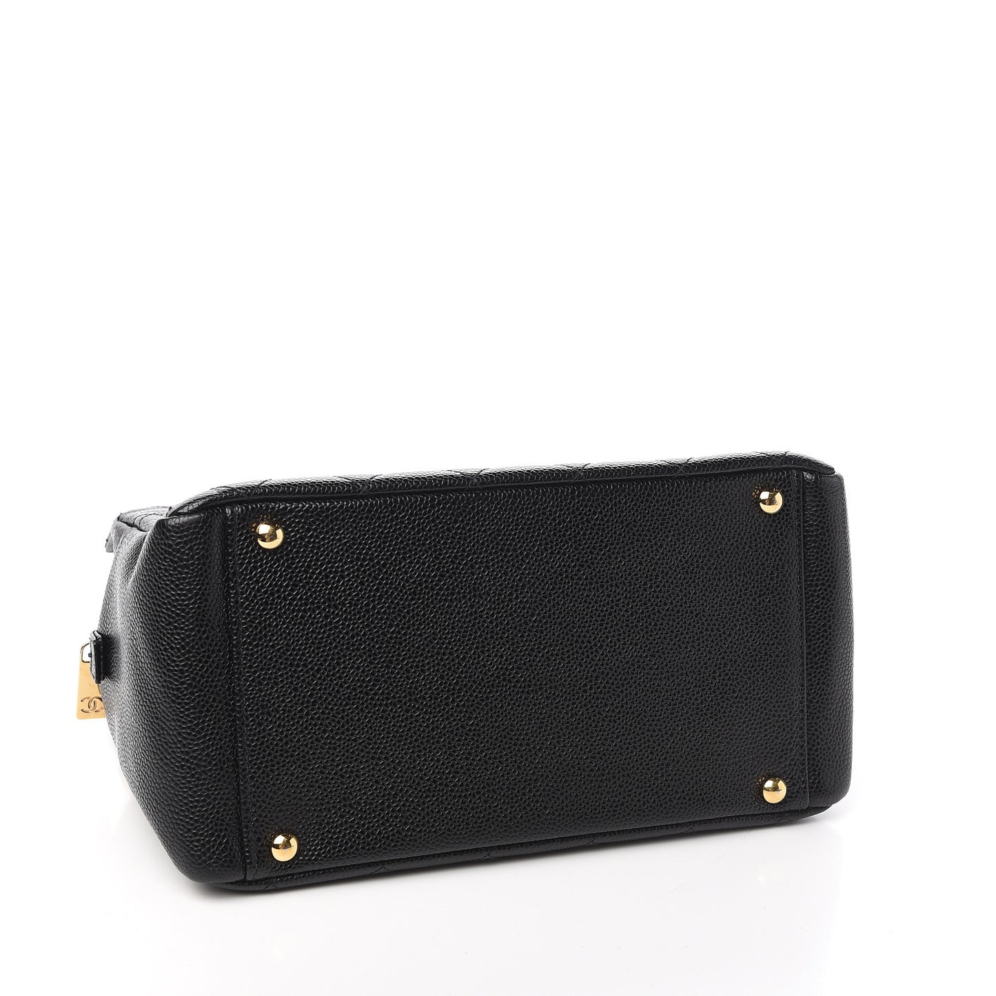 Caviar Quilted Petit Timeless Tote PTT Black