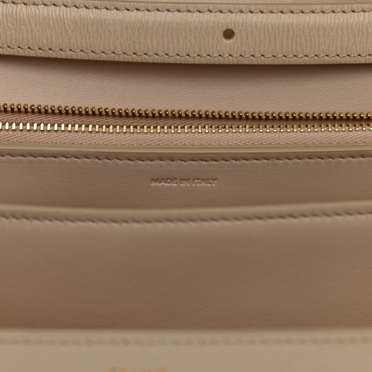 Liege Calfskin Medium Classic Box Flap Bag Powder