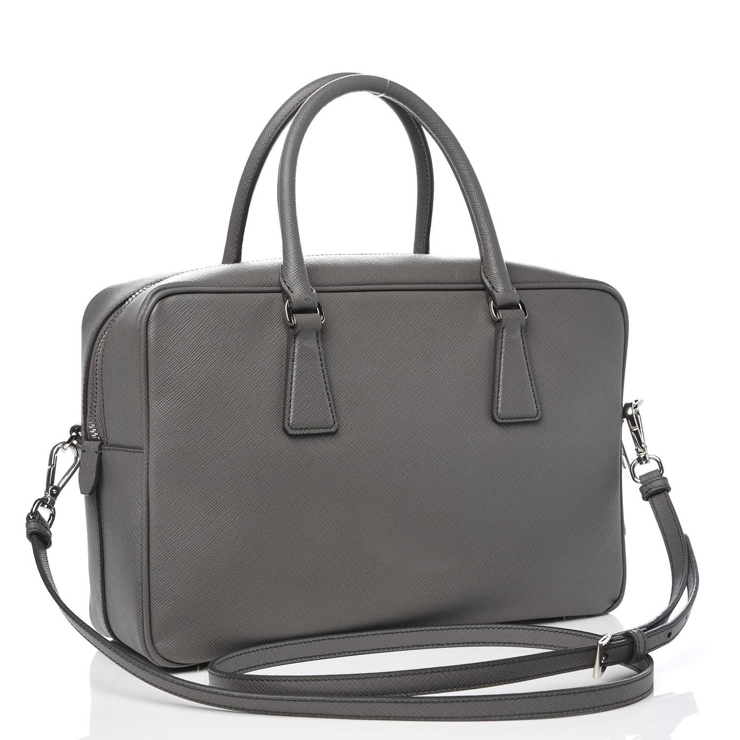 Saffiano Lux Bowler Marmo