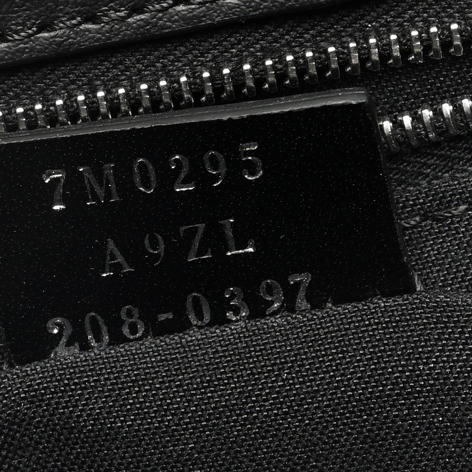 Fendi Recycled Fabric Jacquard Vitello Grace FF 1974 Baguette Belt Pouch Tobacco Moro Black 7 of 10