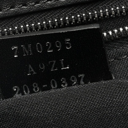 Fendi Recycled Fabric Jacquard Vitello Grace FF 1974 Baguette Belt Pouch Tobacco Moro Black 7 of 10