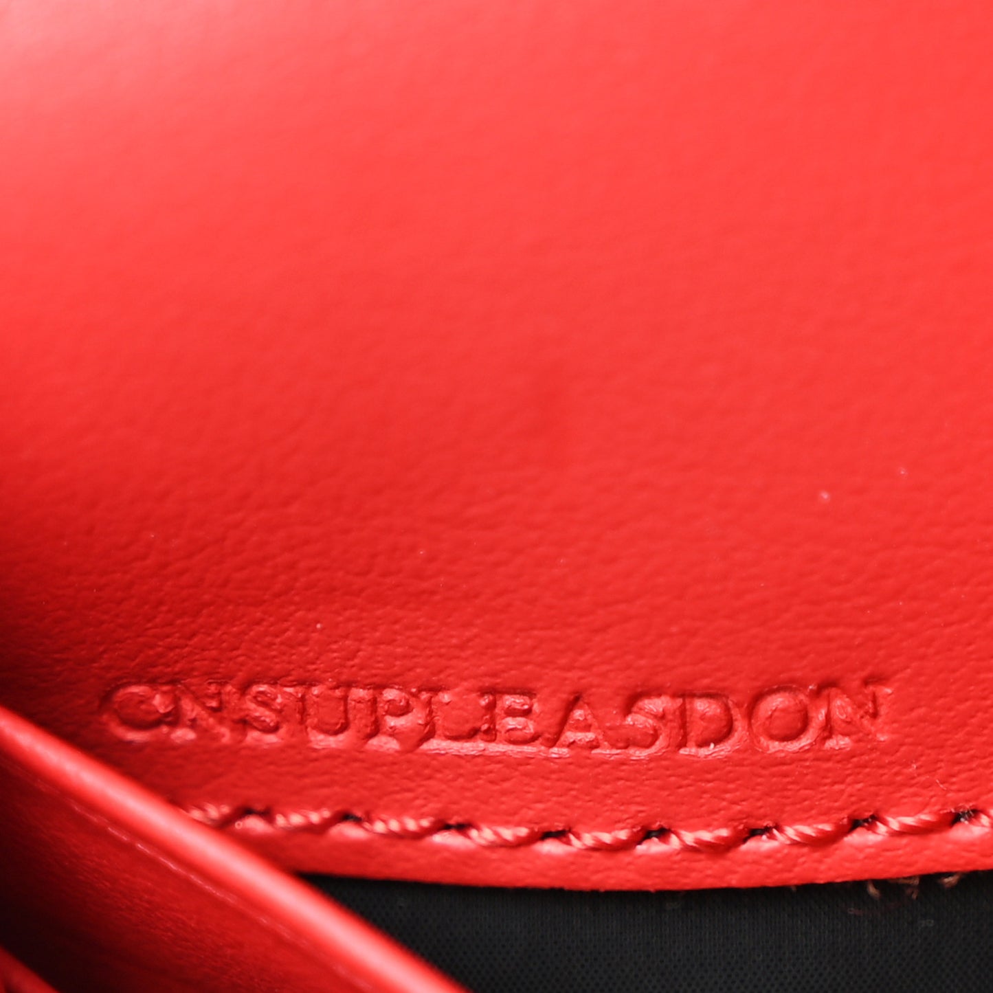 Haymarket Check Henley Wallet On Chain Coral Red