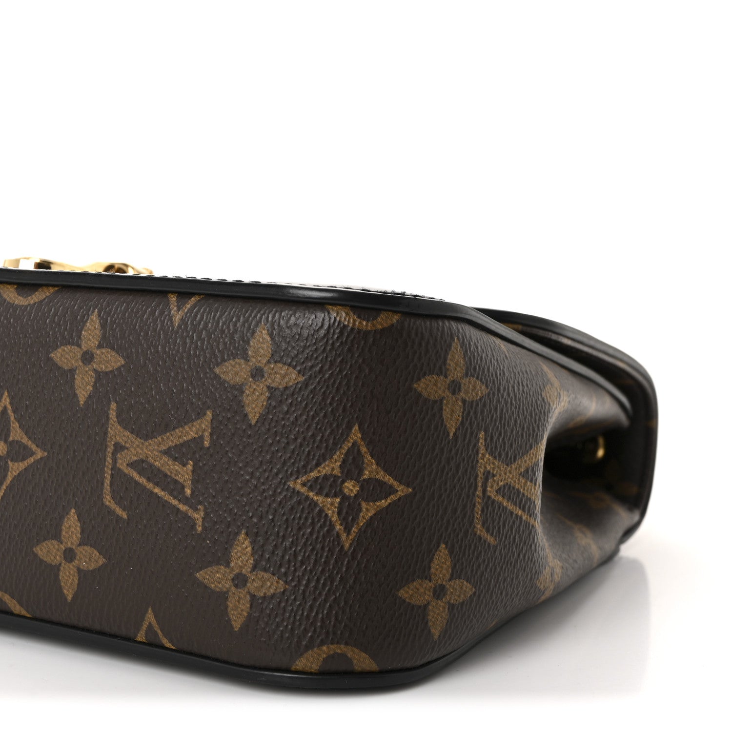 Louis Vuitton Patent Calfskin Monogram Cherrywood BB Black 9 of 9
