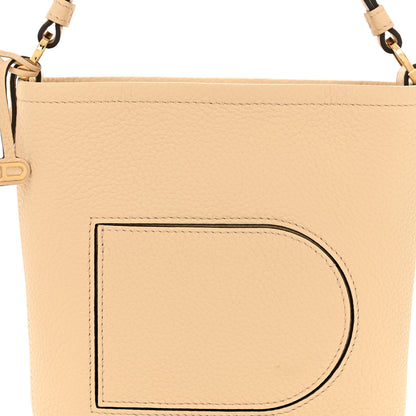 Delvaux Taurillon Mini Pin Daily Bucket Dune 8 of 10