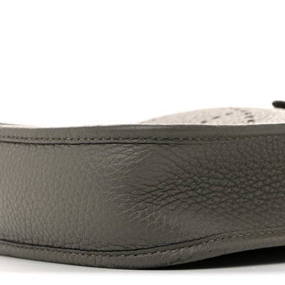 Hermes Taurillon Clemence Evelyne TPM Gris Meyer 10 of 17