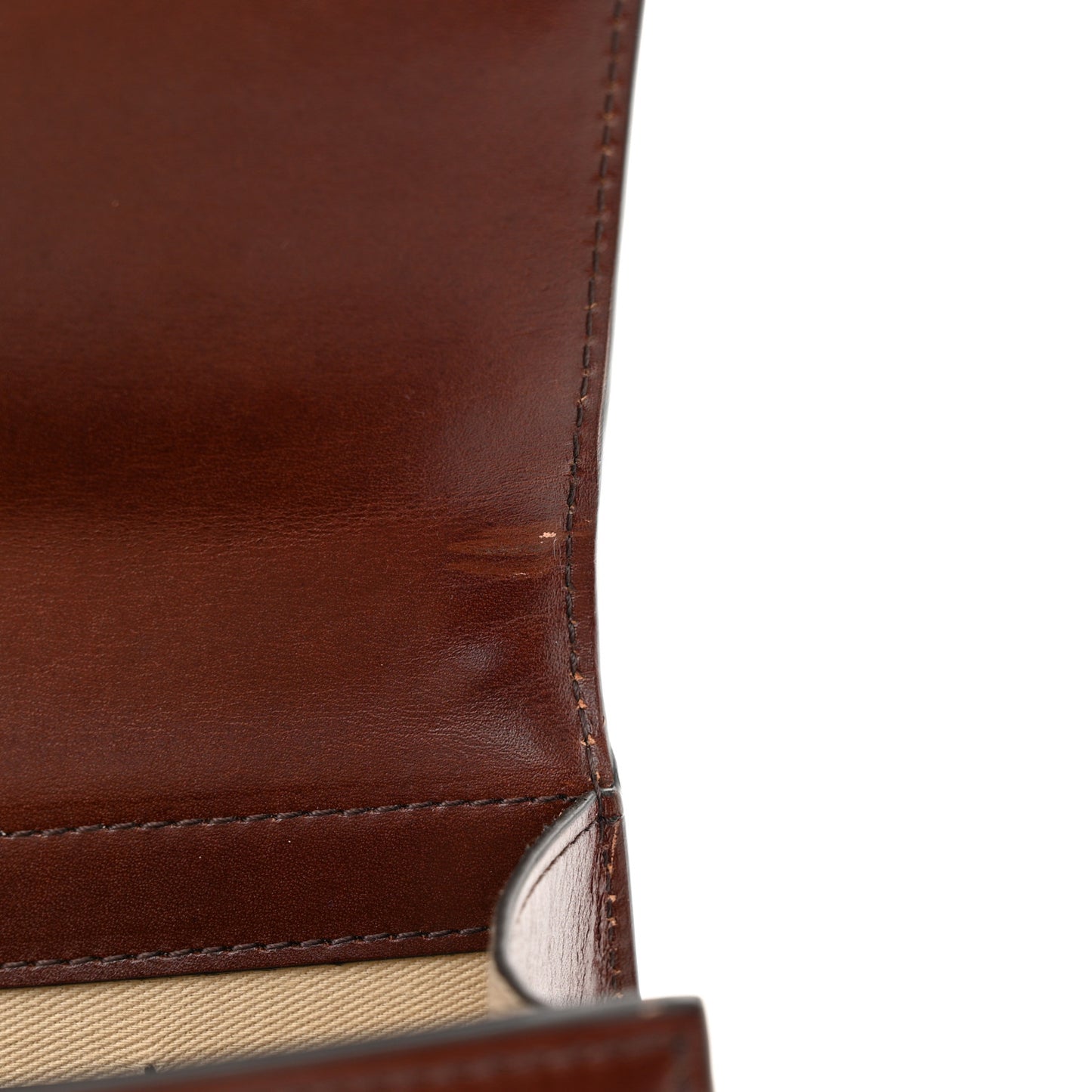 Smooth Calfskin Le Grand Bambino Dark Brown