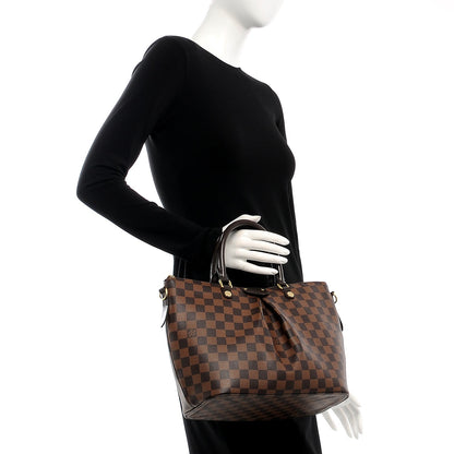 Louis Vuitton Damier Ebene Siena MM 3 of 9
