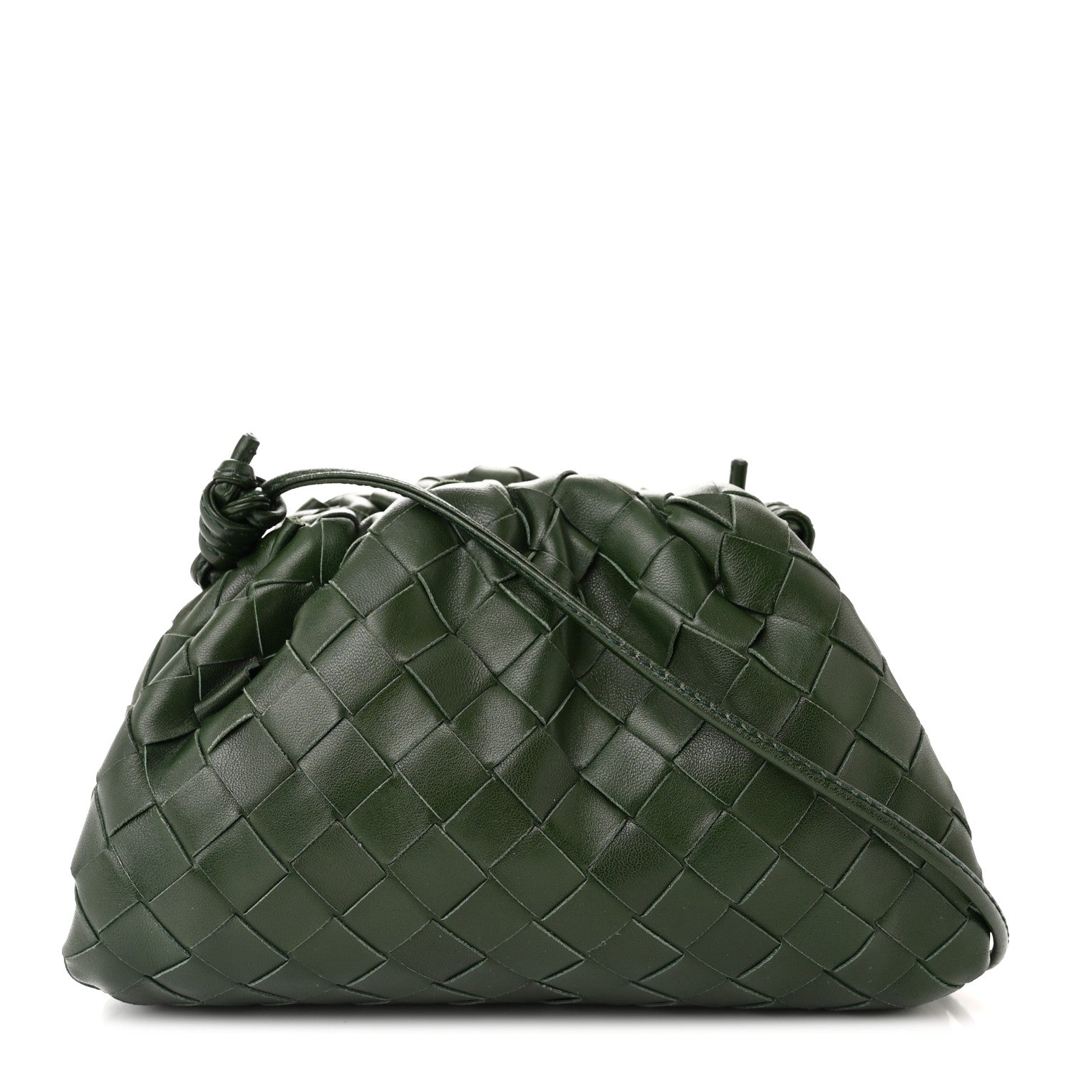 Bottega Veneta Nappa Intrecciato The Mini Pouch Raintree 1 of 10
