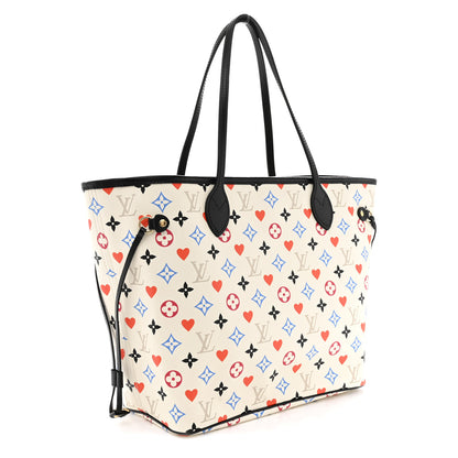 Louis Vuitton Game On Neverfull MM White 4 of 12