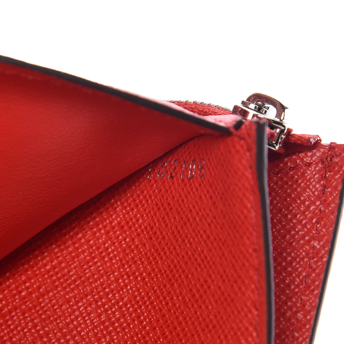 Epi Twist Compact Wallet Coquelicot