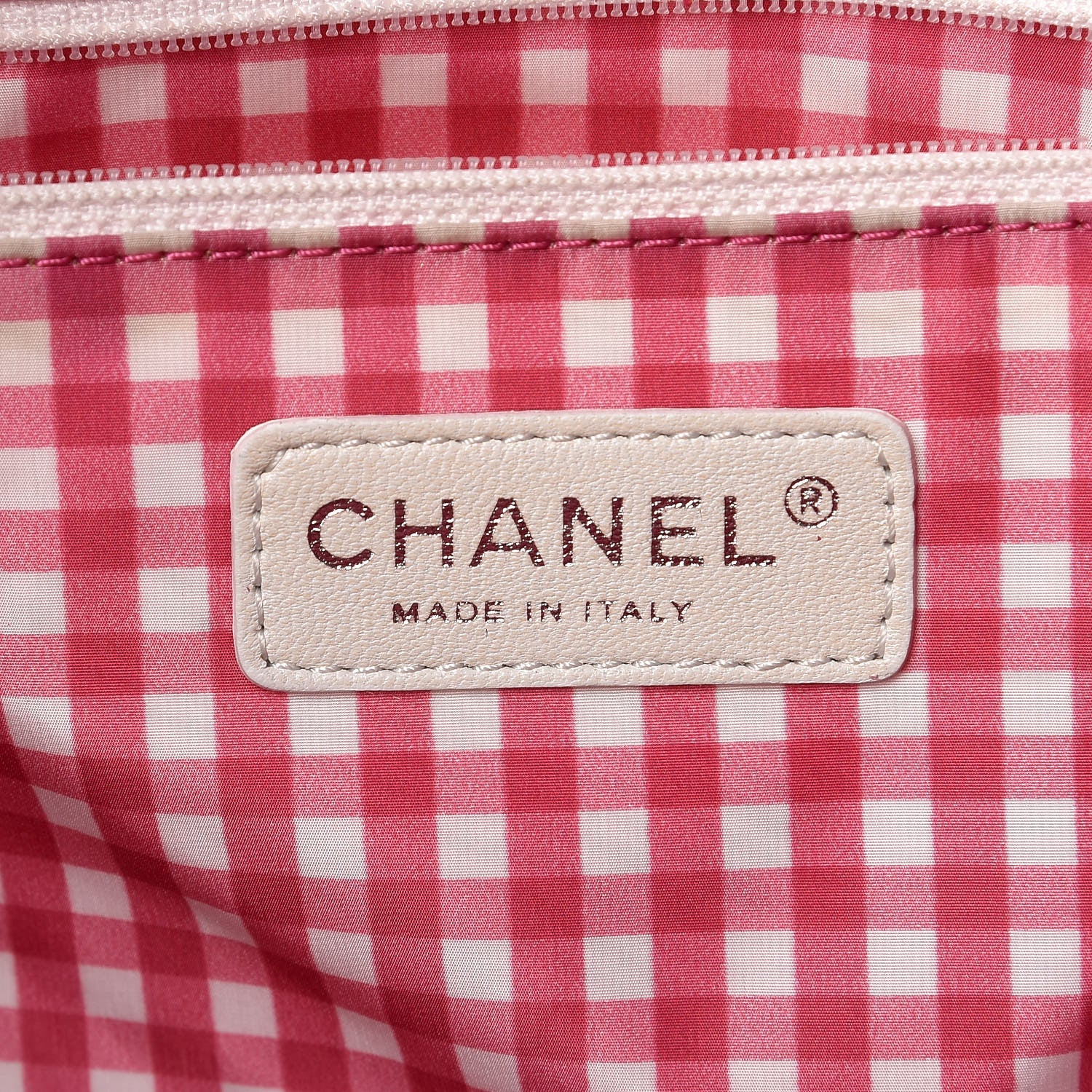 Chanel Vinyl Lipstick Ligne Accordion Tote Pink 8 of 15