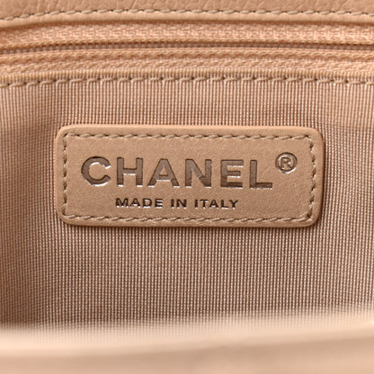 Chanel Caviar Quilted Grand Shopping Tote GST Beige Clair 6 of 23