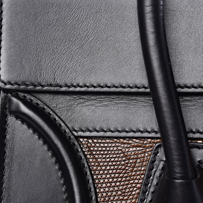 Celine Lizard Mini Luggage Cognac 9 of 16
