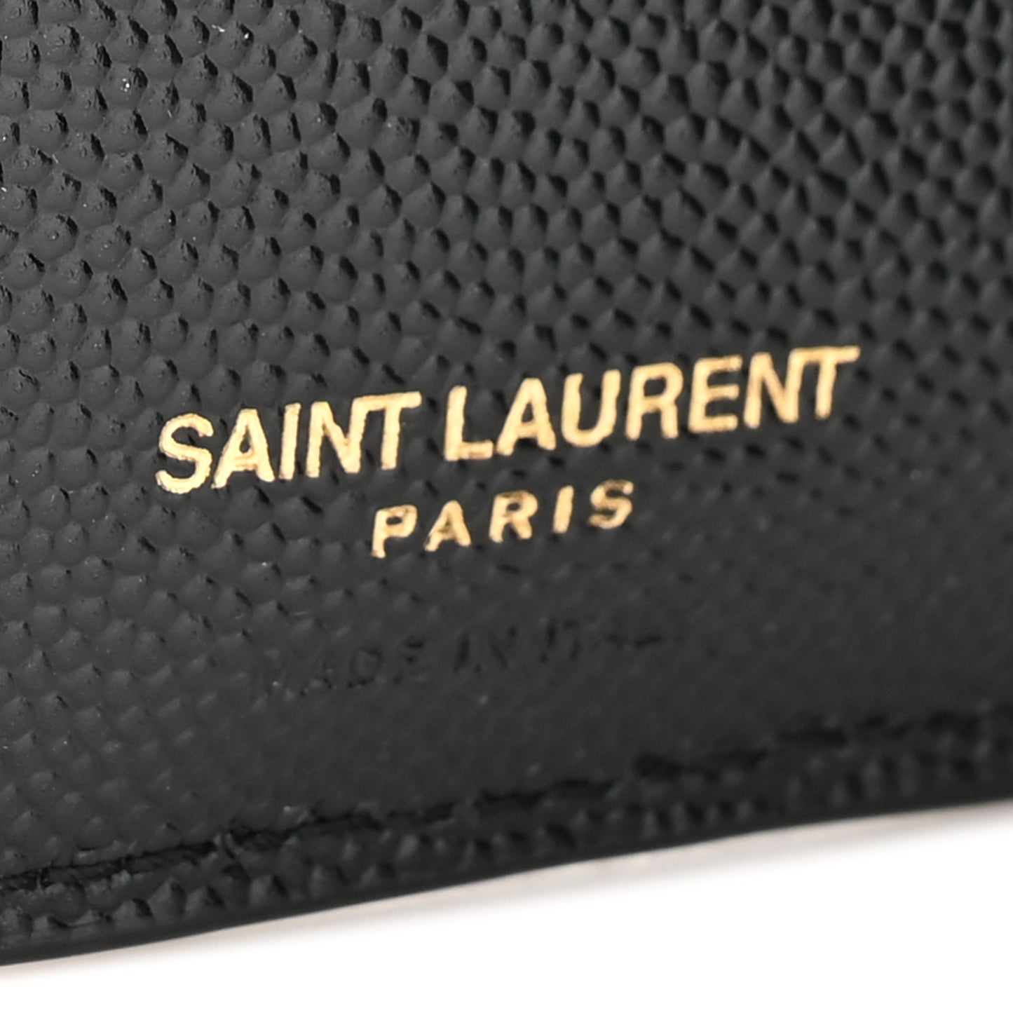 Grain De Poudre Matelasse Chevron Monogram Zipped Card Case Black