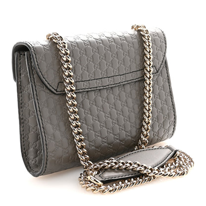 Gucci Soft Microguccissima Mini Emily Chain Shoulder Bag Loess 3 of 10