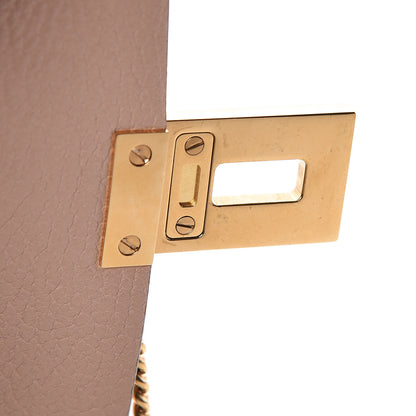 Chloe Grained Goatskin Drew Shoulder Bag Biscotti Beige 11 of 19