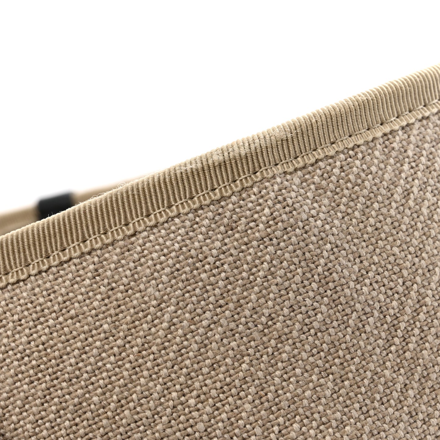 Mixed Fibers Medium Deauville Tote Beige Black