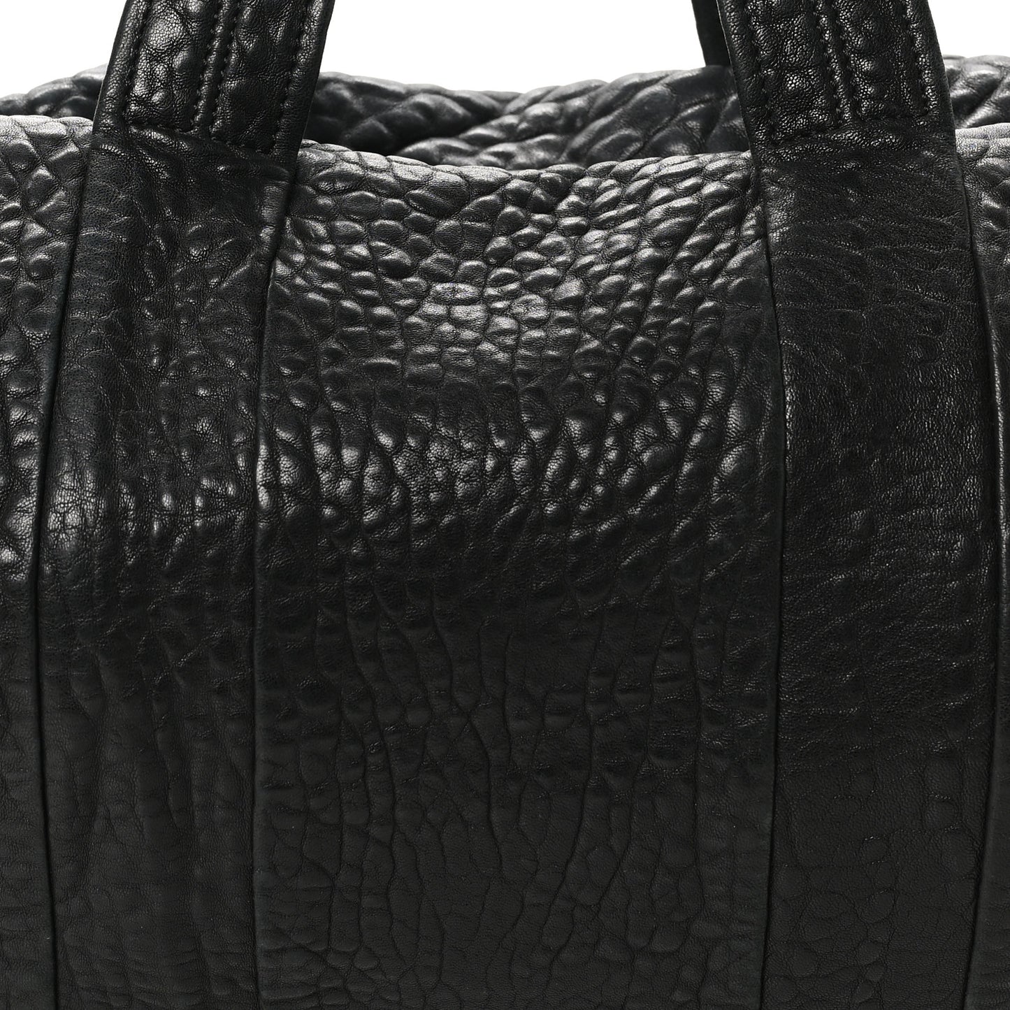 Pebbled Lambskin Rockie Antique Brass Hardware